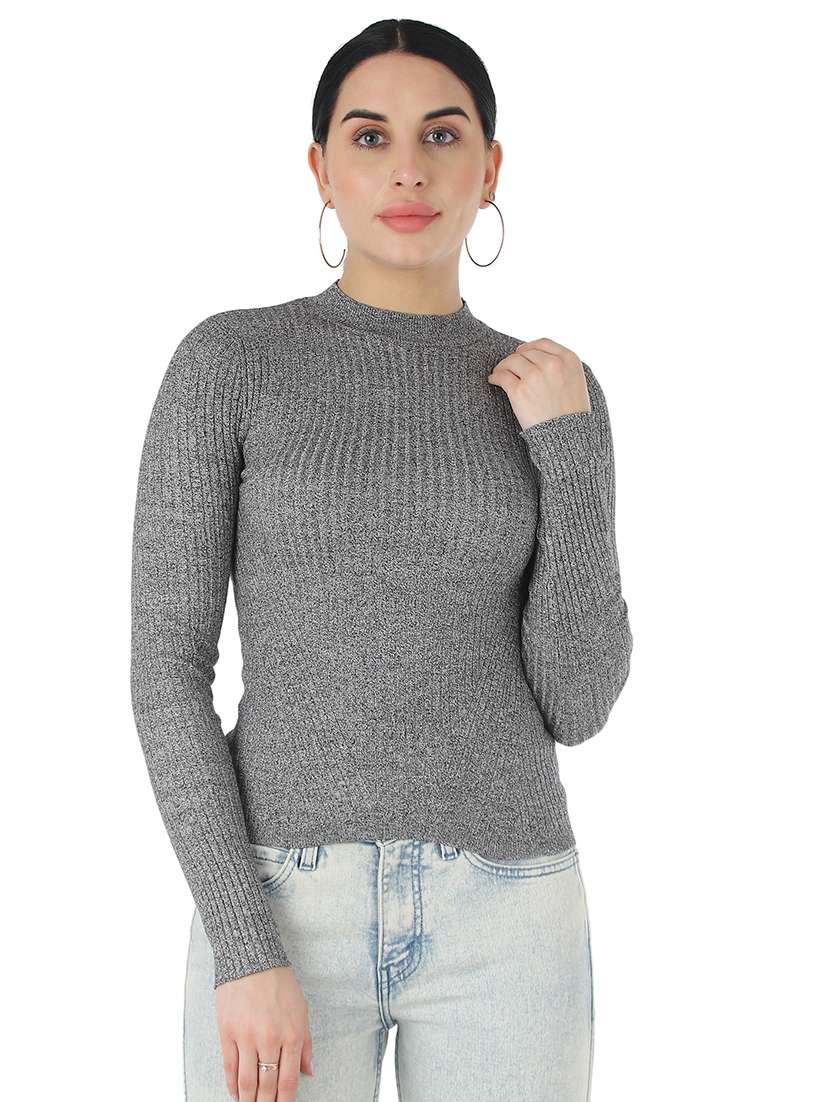 crew neck crop pullover