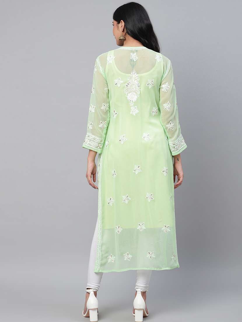 women's straight kurta - 17484775 -  Standard Image - 2