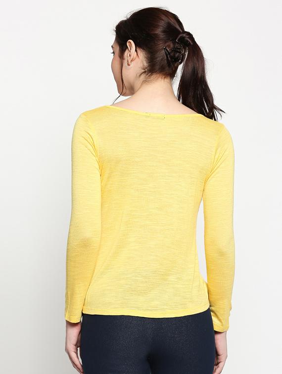 vneck solid tee - 17484797 - Standard Image - 2