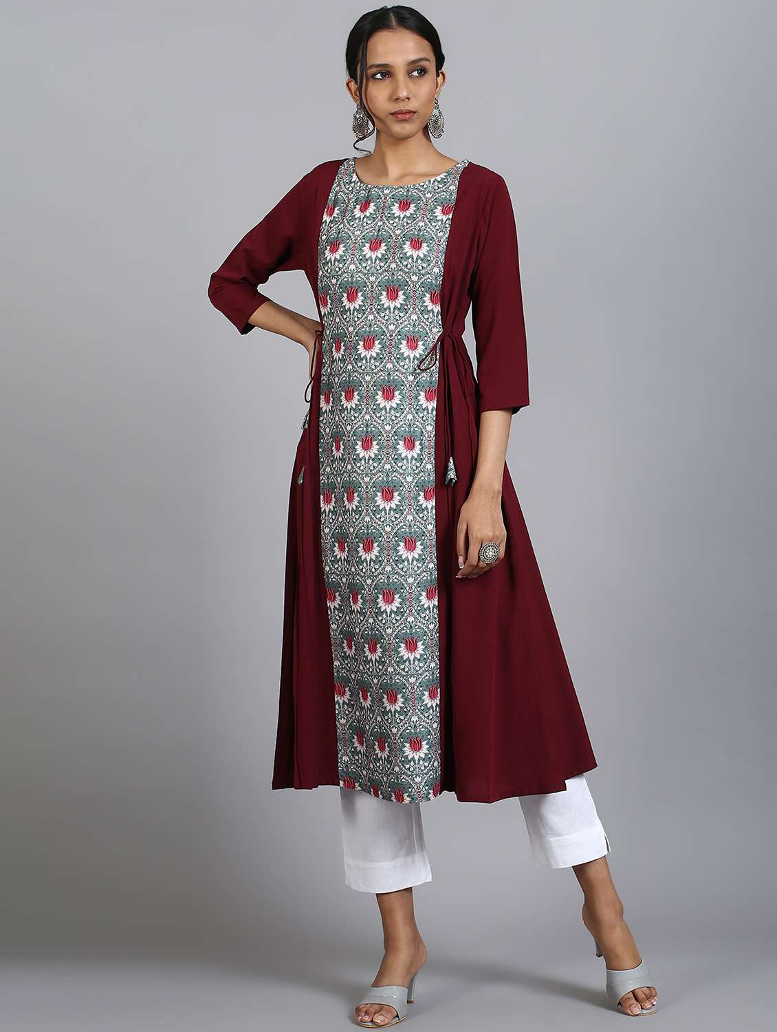 Printed A Line Kurta