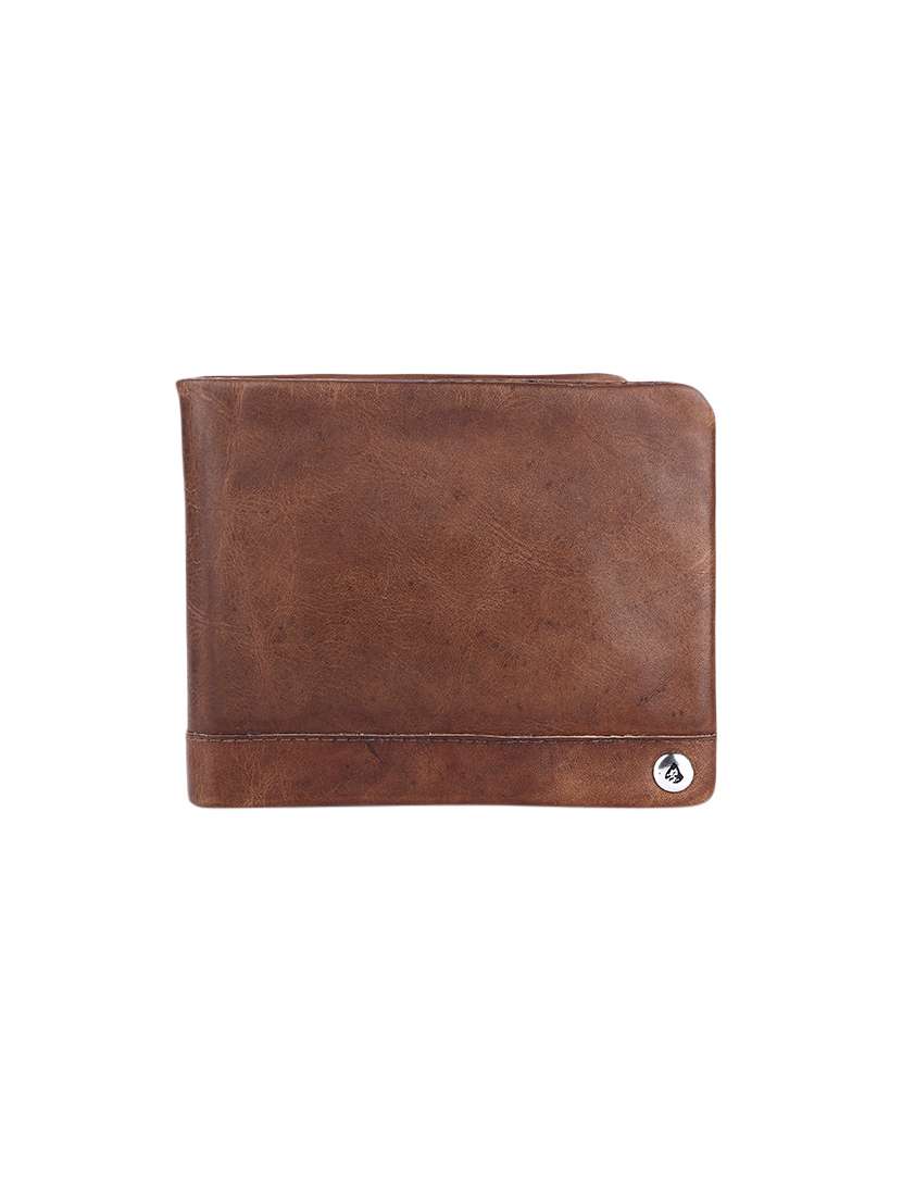 beige leather wallet