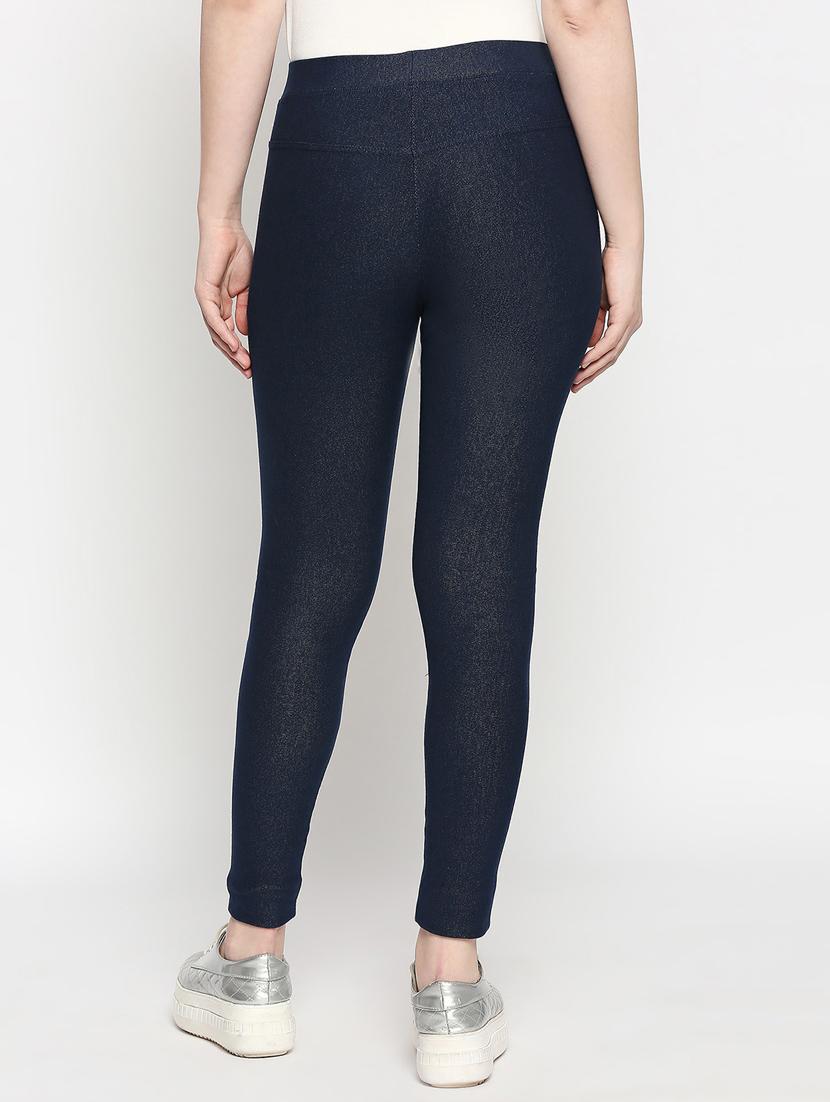 high rise solid jeggings - 17498877 - Standard Image - 2