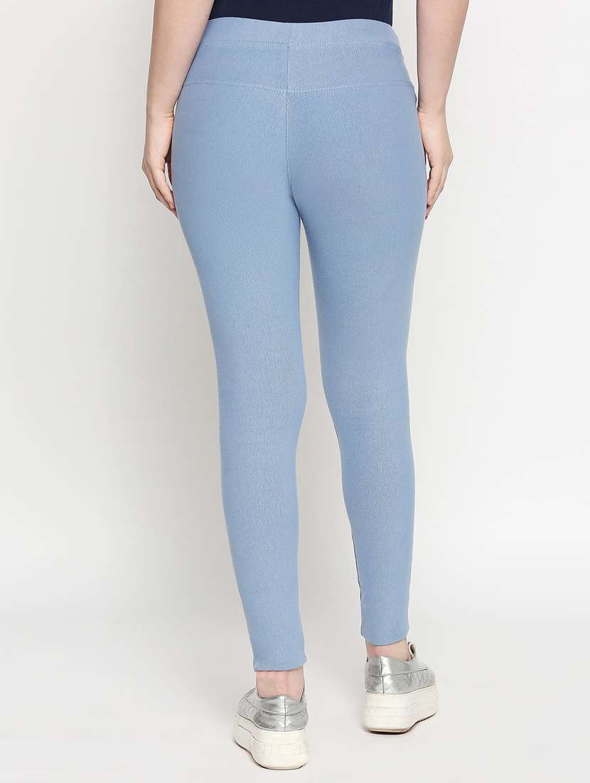 mid rise solid jeggings  - 17498880 -  Standard Image - 2