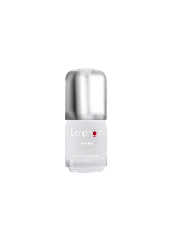 lenphor nail tint white pebbles 03