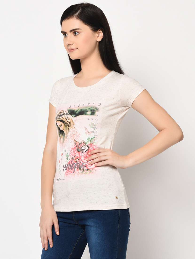 round neck graphic tee - 17501761 -  Standard Image - 2