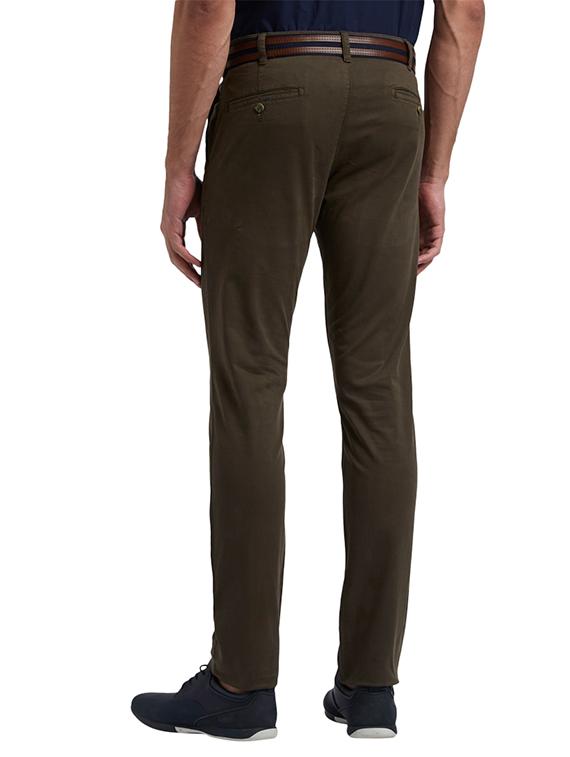 olive green solid chinos - 17504468 - Standard Image - 2