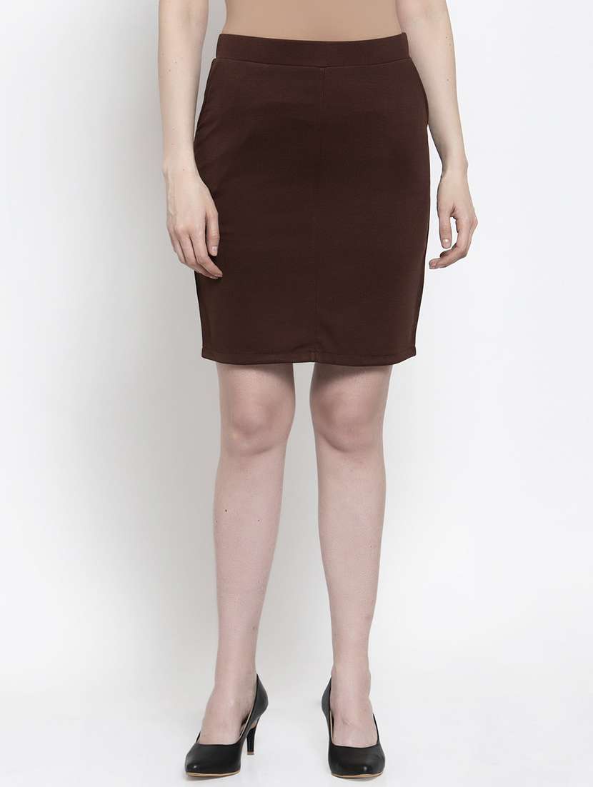 high rise straight skirt - 17504860 - Zoom Image - 0