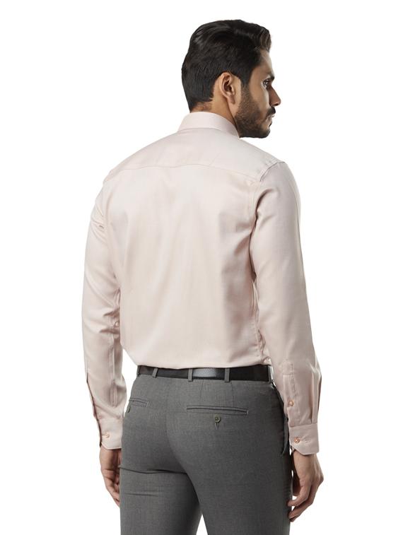 pink solid formal shirt - 17505924 - Standard Image - 2