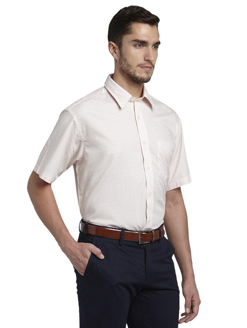off white printed casual shirt - 17506337 - Standard Image - 2