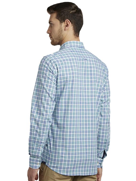 white checkered casual shirt - 17507310 - Standard Image - 2