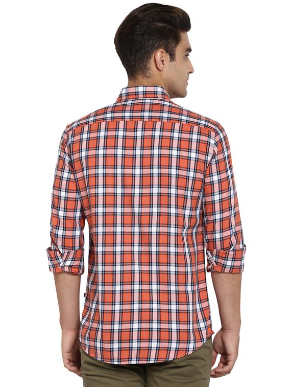 red checkered casual shirt - 17507454 - Standard Image - 2