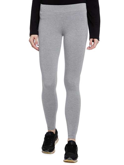 women solid high rise legging - 17508331 -  Standard Image - 0