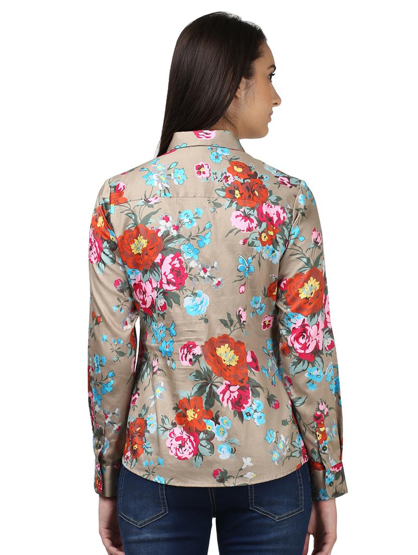 floral regular shirt - 17509456 - Standard Image - 2