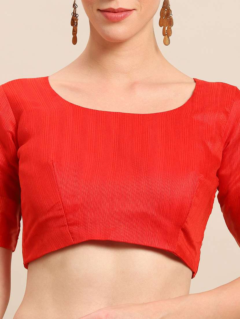 women's floral light blue colored saree with blouse - 17514680 -  Standard Image - 2