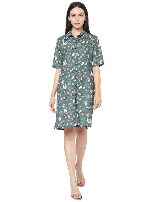 women's shirt floral dress - 17518154 -  Standard Image - 0