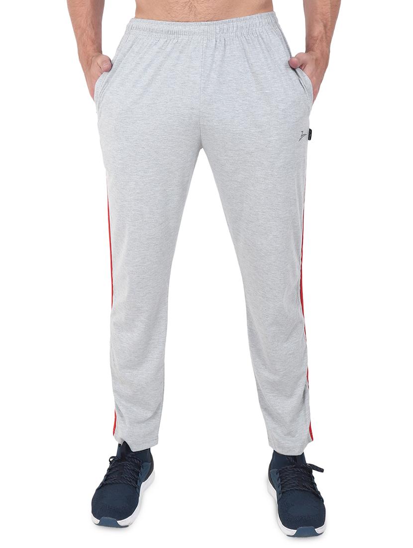 grey side striped full length track pant - 17520483 - Zoom Image - 0