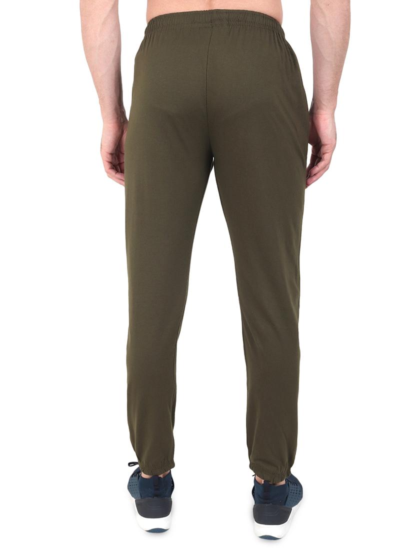 olive green printed jogger - 17520505 - Standard Image - 2