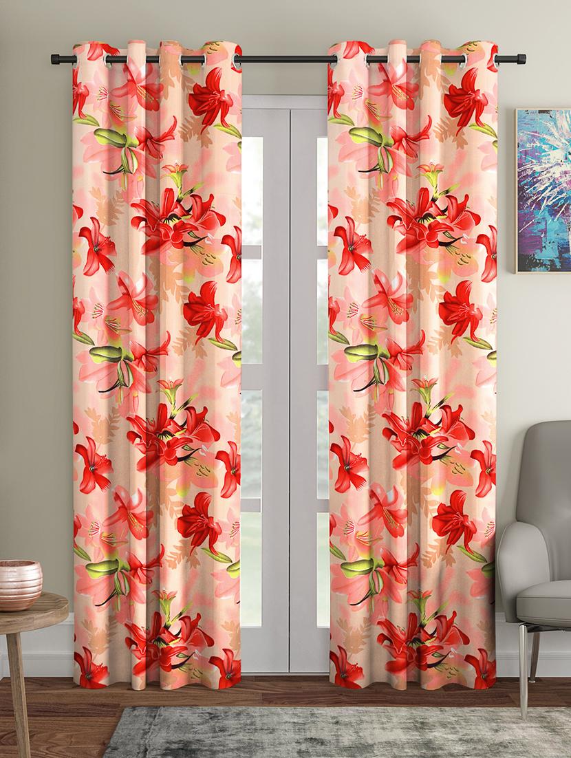cortina polyester pack of 2 curtain
