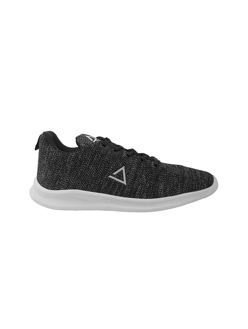 black polyester sport shoes - 17521579 -  Standard Image - 2
