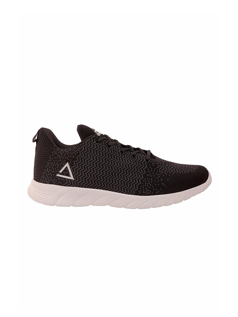 black polyester sport shoes - 17521588 - Standard Image - 2