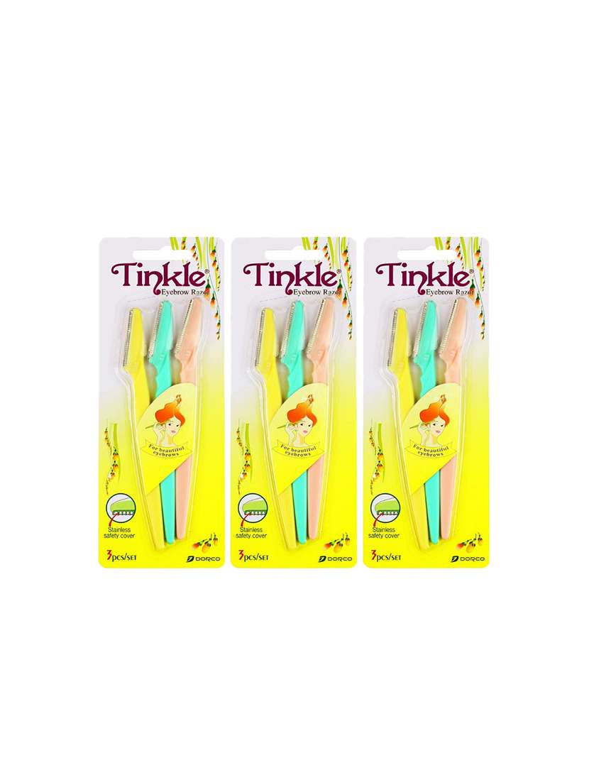 favon tinkle pack of 9 eyebrow razor - 17523867 -  Zoom Image - 0