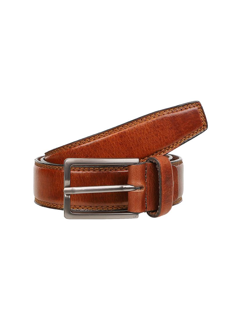 tan leather belt