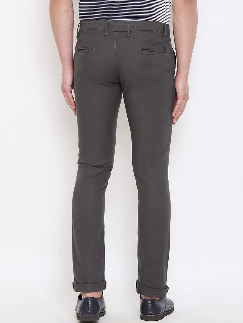 grey solid chinos - 17524109 -  Standard Image - 2