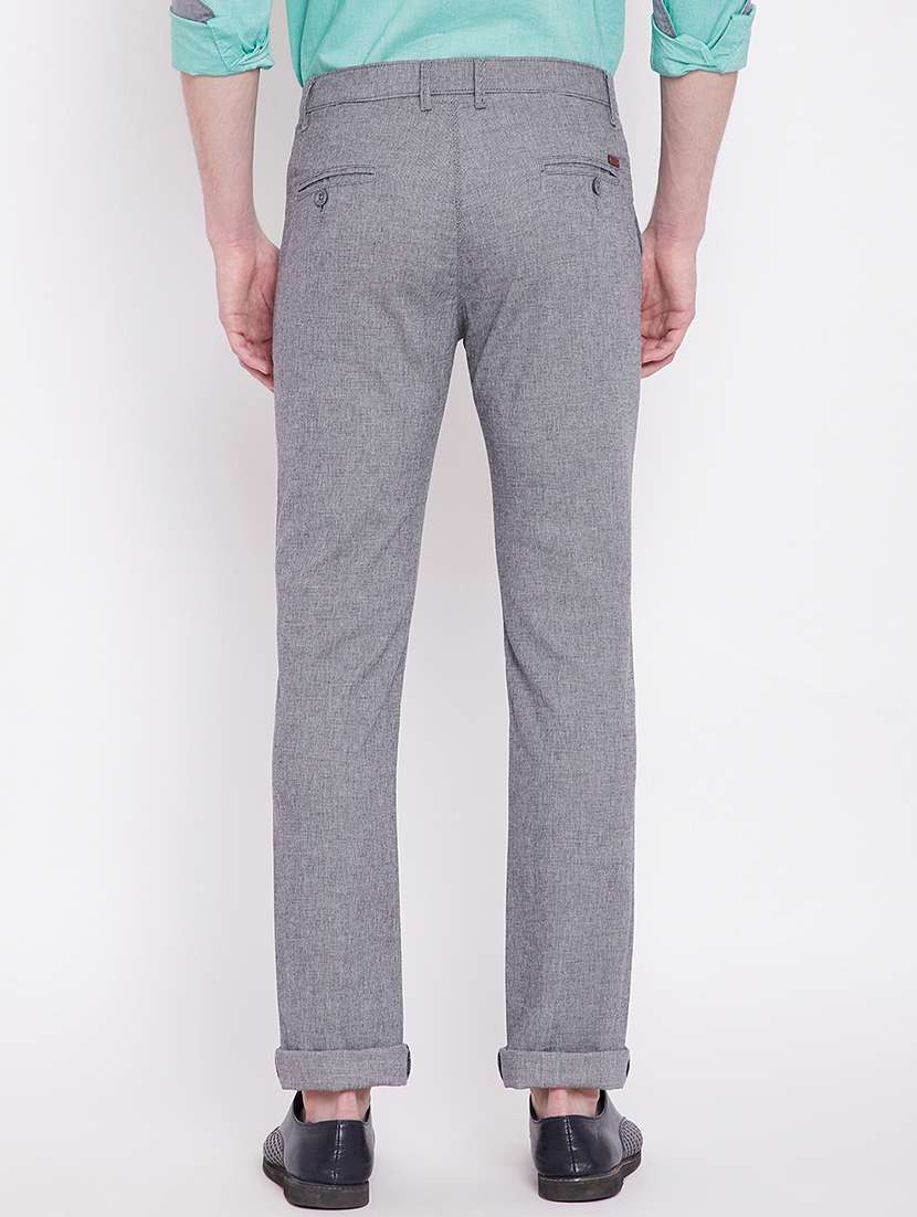 grey textured chinos - 17524111 -  Standard Image - 2