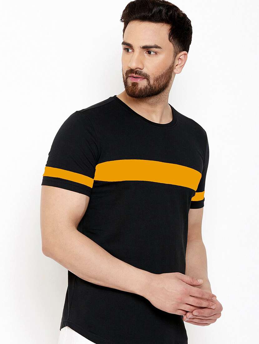 men striped short sleeve regular fit t-shirt - 17524576 - Zoom Image - 0