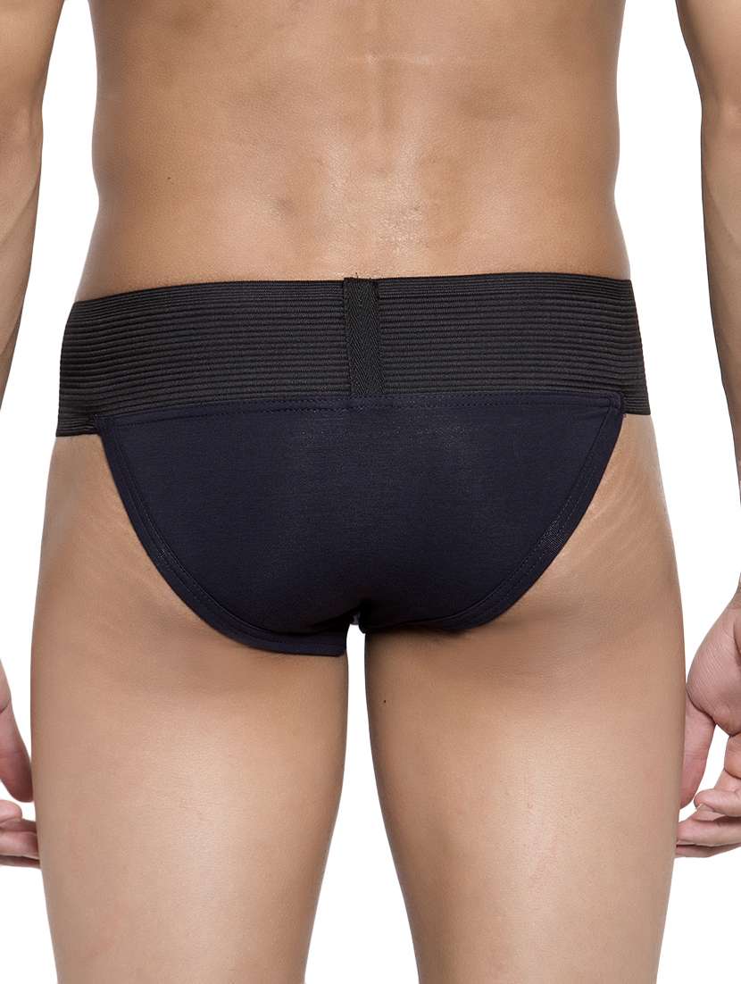 navy blue solid hipster brief - 17526438 - Standard Image - 2