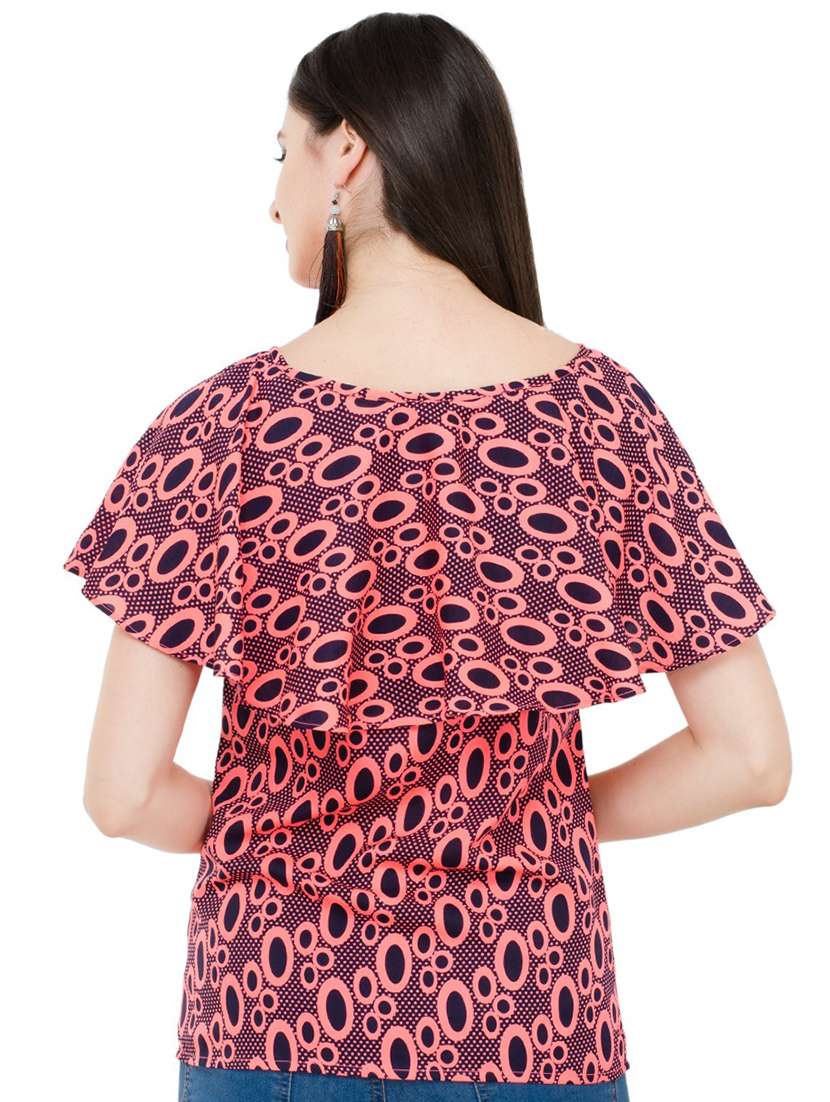 women's layered boat neck top - 17527261 -  Standard Image - 2