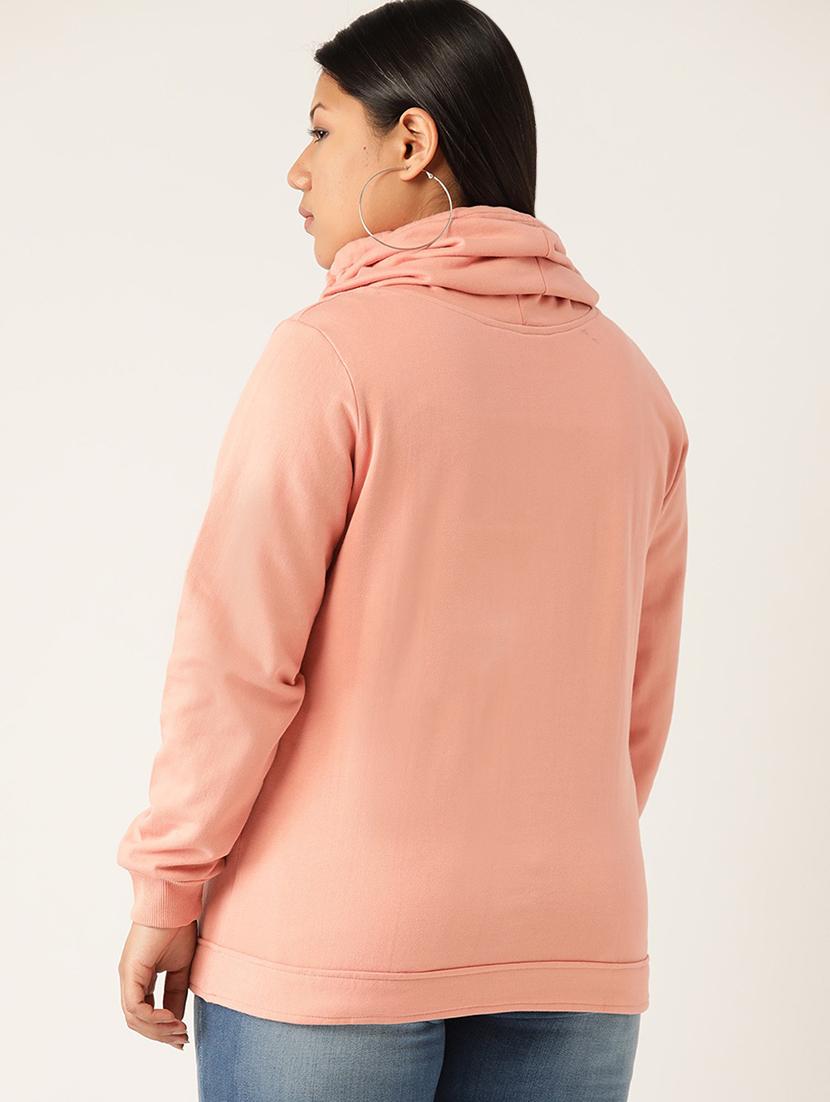 solid fleece plus sweatshirt - 17528184 - Standard Image - 2