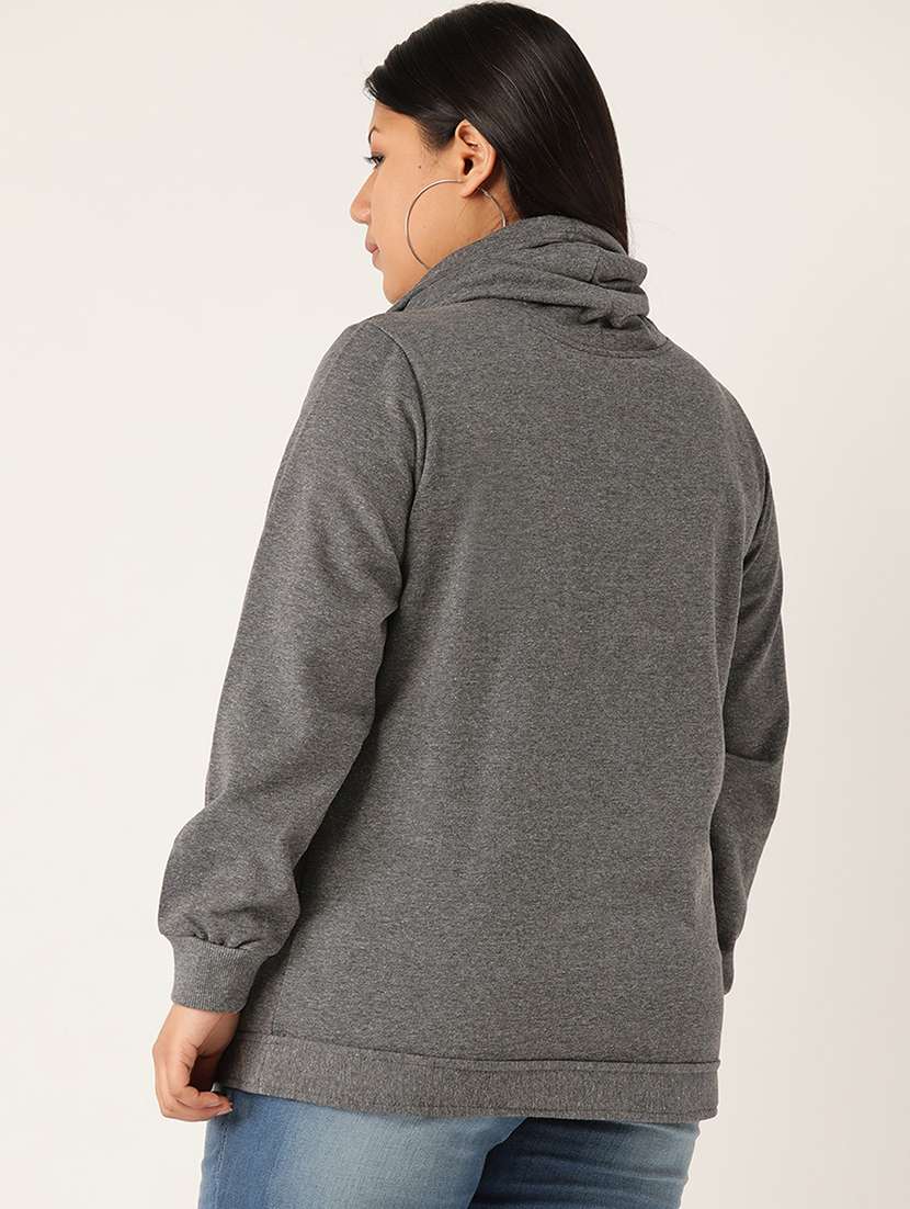 solid fleece plus sweatshirt - 17528186 -  Standard Image - 2