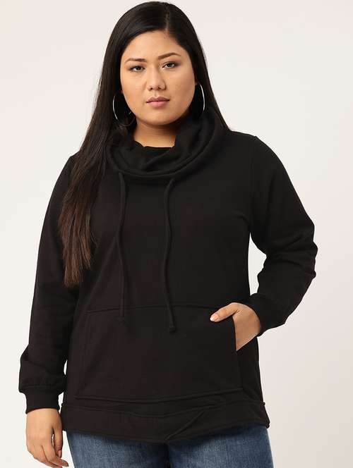 solid fleece plus sweatshirt - 17528189 -  Standard Image - 0