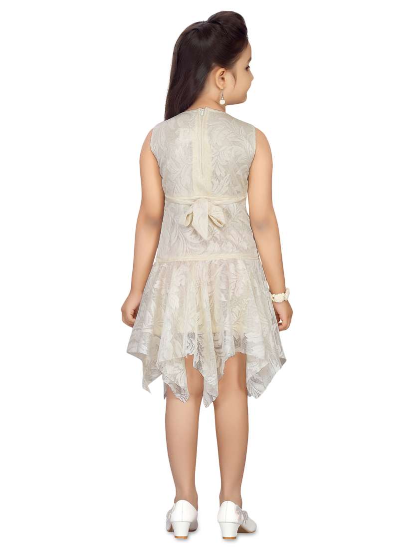 white net frock - 17529055 - Standard Image - 2