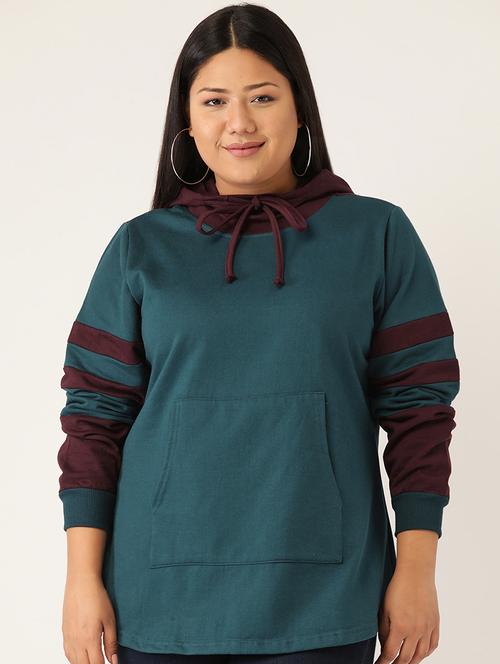 hooded neck plus sweatshirt - 17529852 -  Standard Image - 0