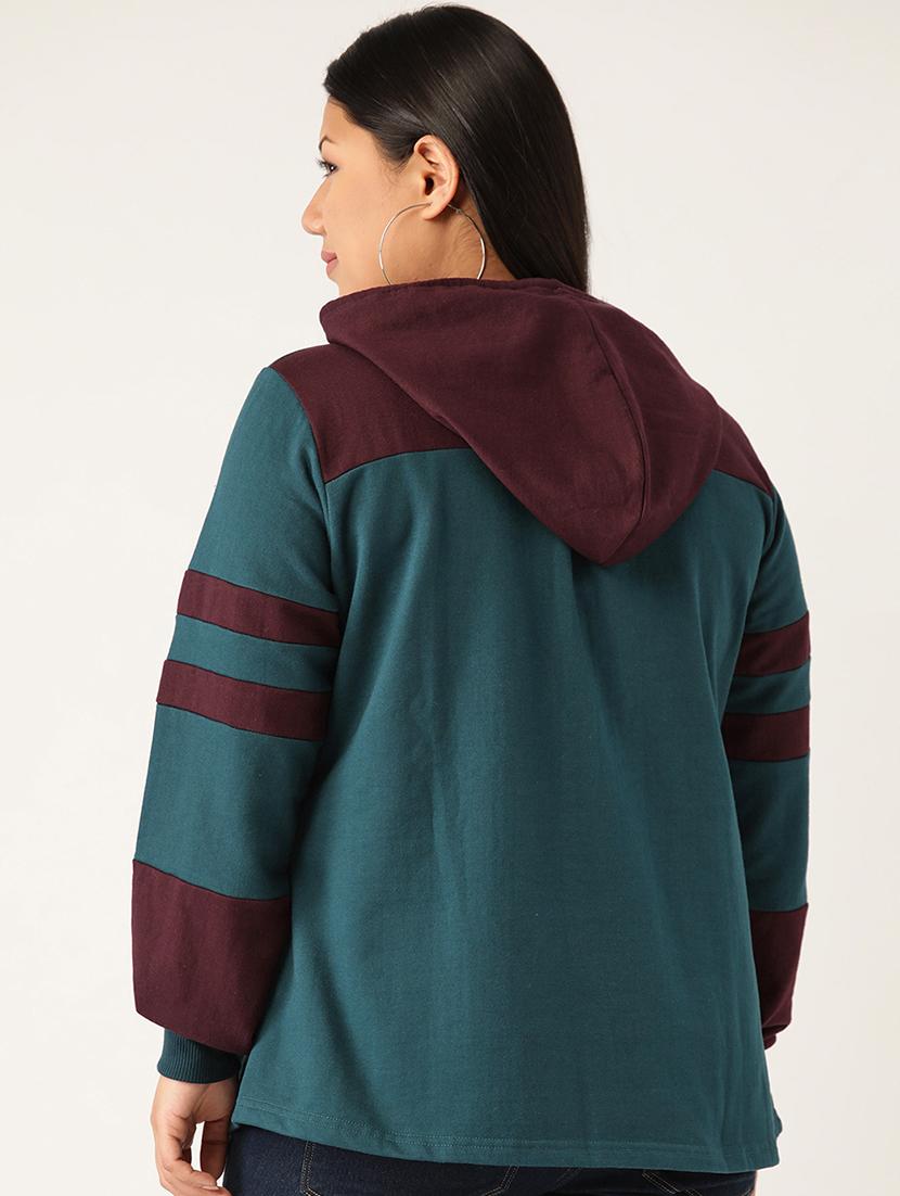 hooded neck plus sweatshirt - 17529852 - Standard Image - 2