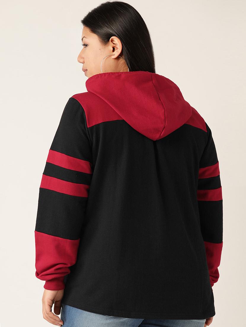hooded neck plus sweatshirt - 17529854 - Standard Image - 2