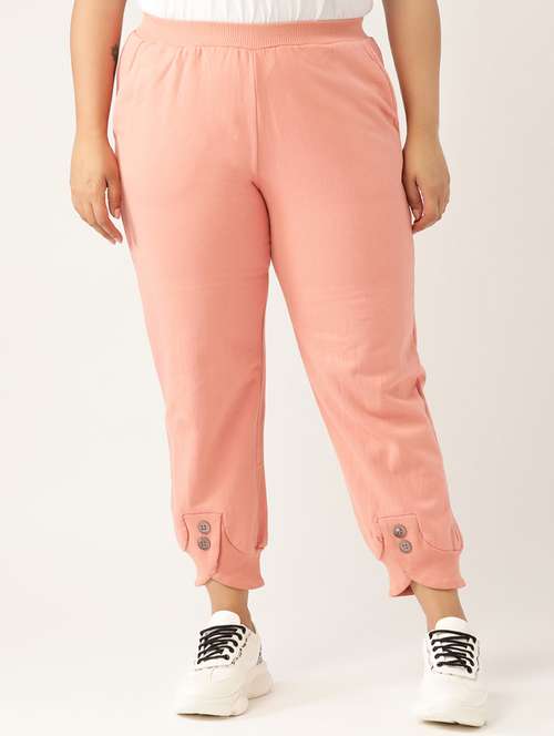 pink plus jogger 