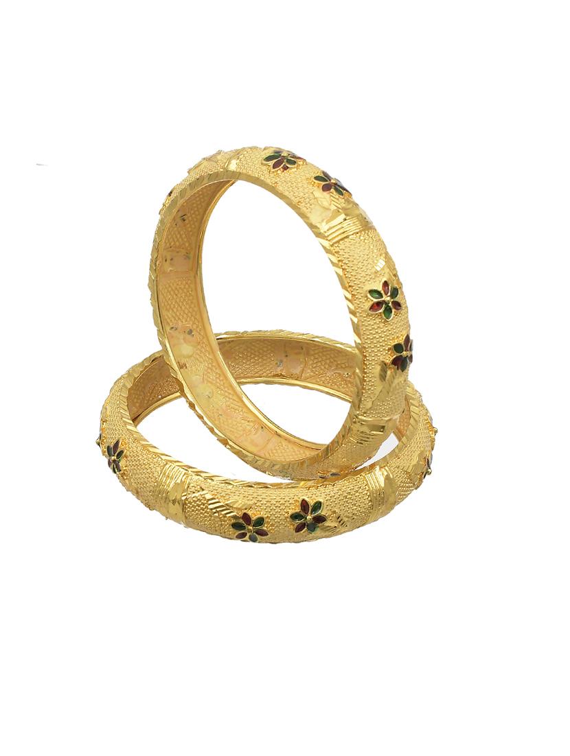 gold brass bangle - 17530556 - Standard Image - 2