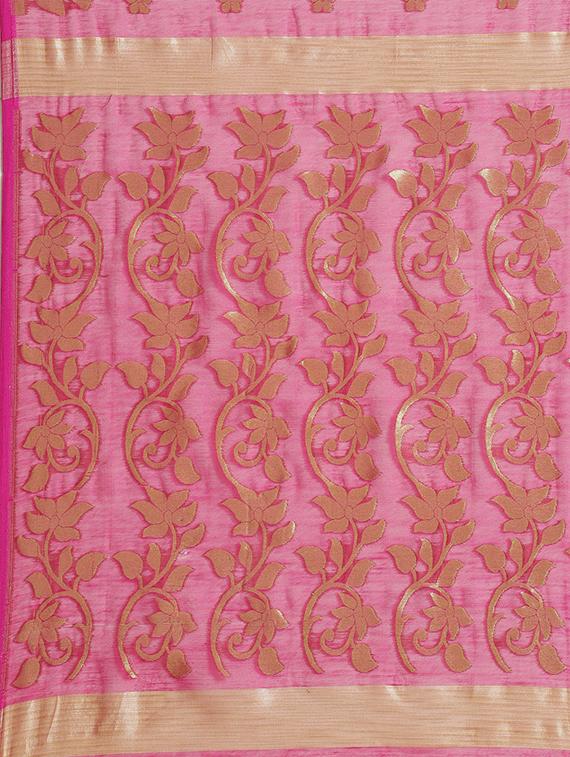 self design jamdani saree - 17533310 - Standard Image - 2