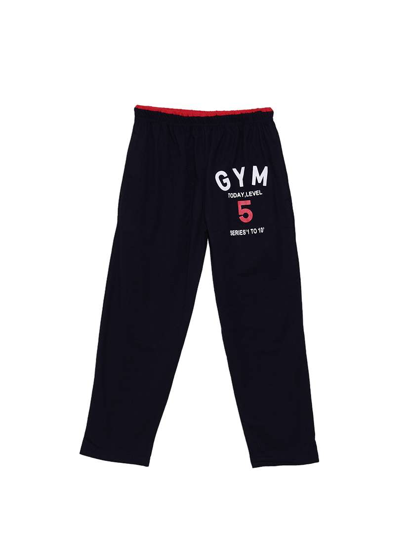 blue cotton track wear