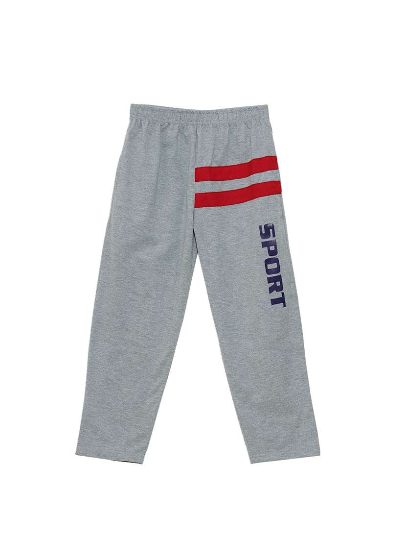 grey cotton track wear