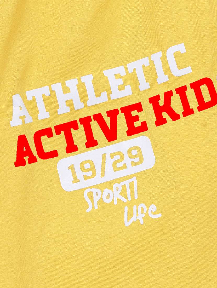 yellow cotton sportswear - 17533532 - Standard Image - 2
