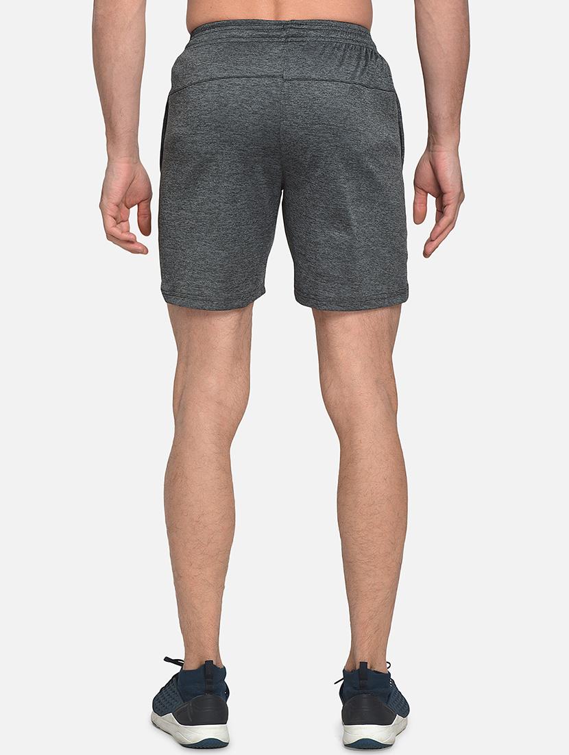 grey solid shorts - 17533756 - Standard Image - 2