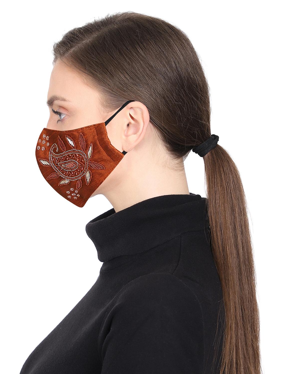 embellished anti-pollution women mask - 17535026 - Standard Image - 2