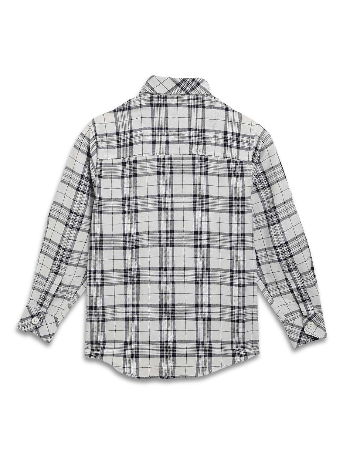 white checkered shirt - 17536717 - Standard Image - 2