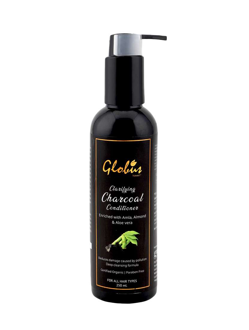 globus naturals clarifying charcoal conditioner 250 ml
