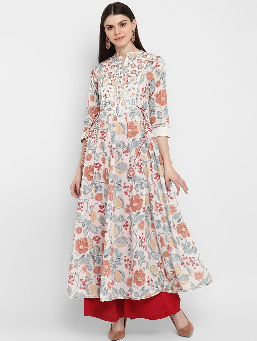 women's flared kurta - 17541184 -  Zoom Image - 0