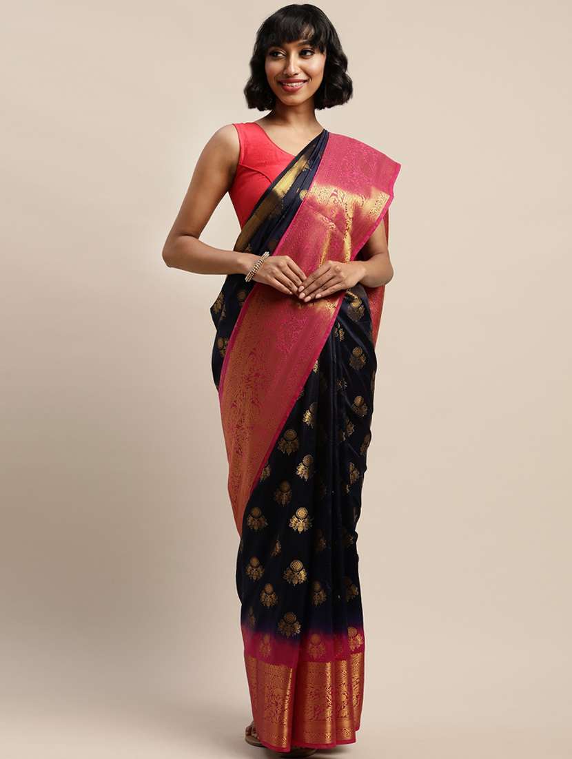 women's banarasi saree with blouse